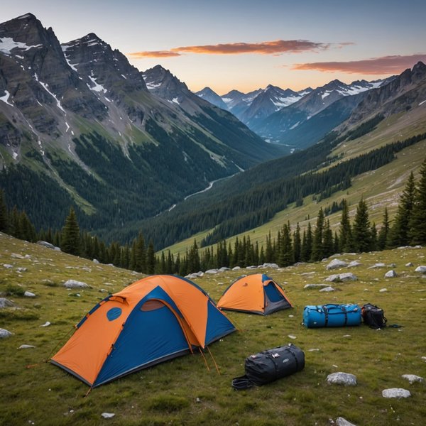 Quels sont les conseils pour camper en toute sécurité en région de haute altitude en été?